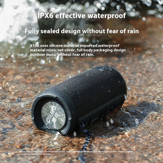 OHAYO Flip 6 Light Show - (JBL Flip Series) PartyBoost Waterproof Bluetooth Speaker w/ SD Slot