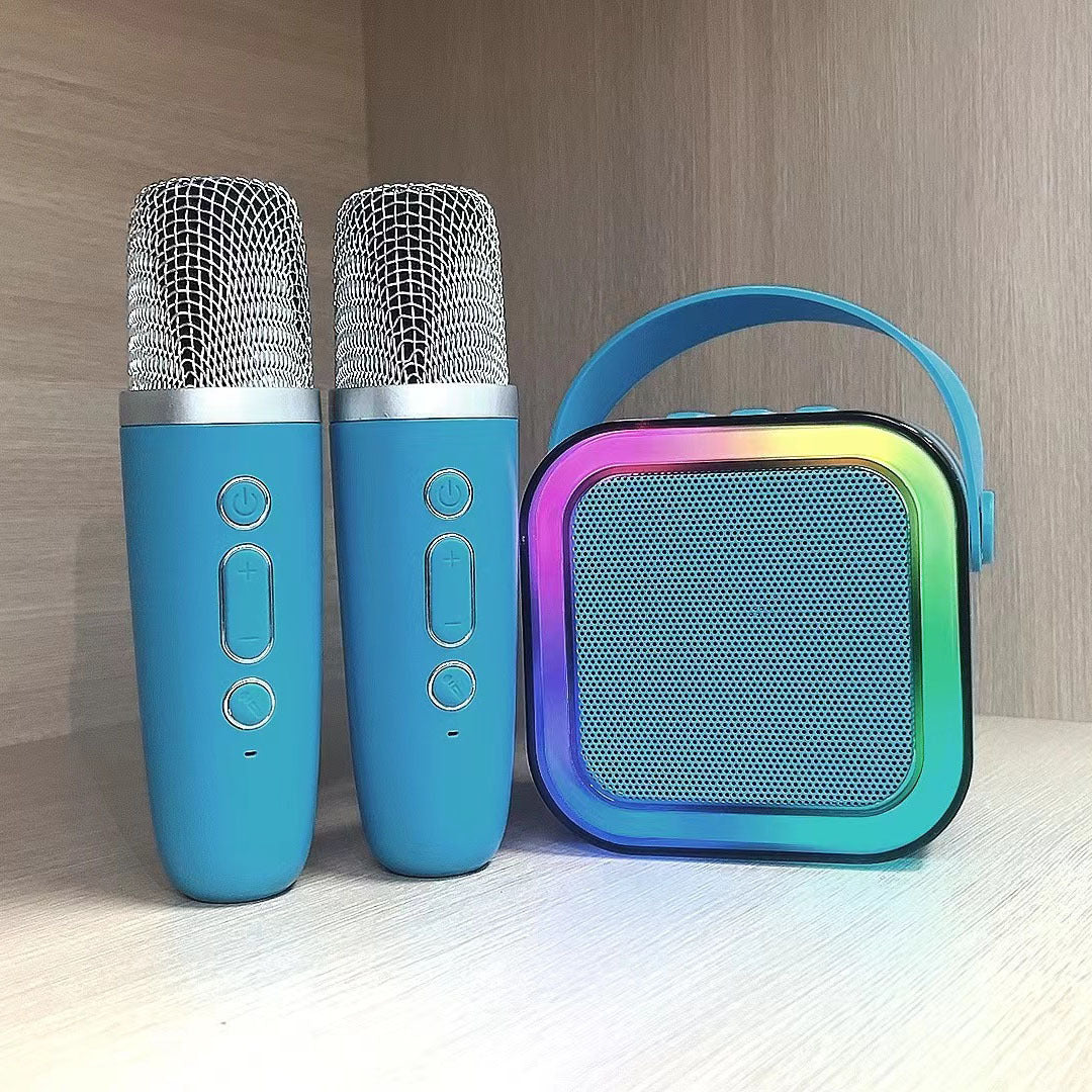 All-In-One Bluetooth Speaker with Dedicated Handheld Microphones