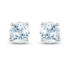 0.64 Carat Genuine Blue Topaz .925 Sterling Silver Earrings