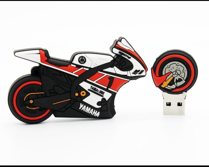 Yamaha Motorcycle Hidden USB Flash Drive 64GB