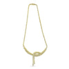 14k Yellow Gold 17.0 Cttw Diamond Double Row Lariat 18