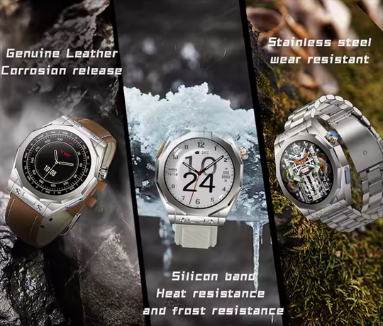 G-Shock Steel Series - Rugged Waterproof Smart Watch - Advanced Health and Fitness Companion