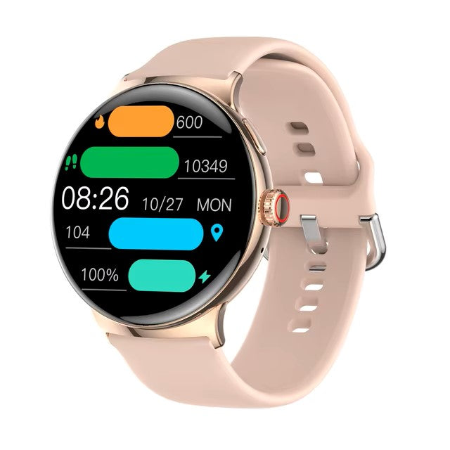 Reloj inteligente Pixels Watch 3 de 45 mm: elegante caja redonda de aluminio con correas de silicona