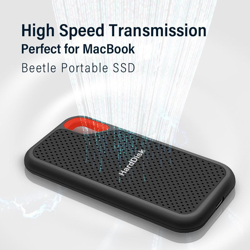 Portable SSD - High-Speed Mobile Solid State Drive with Type-C 3.1