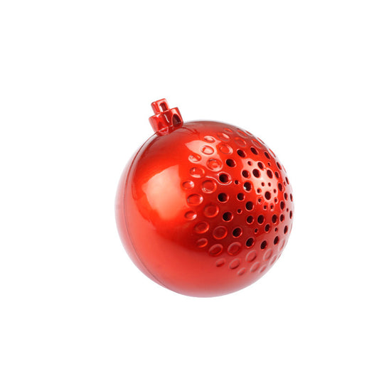 HarmonyGlow: Christmas Ball Ornament - Wireless Bluetooth Speaker