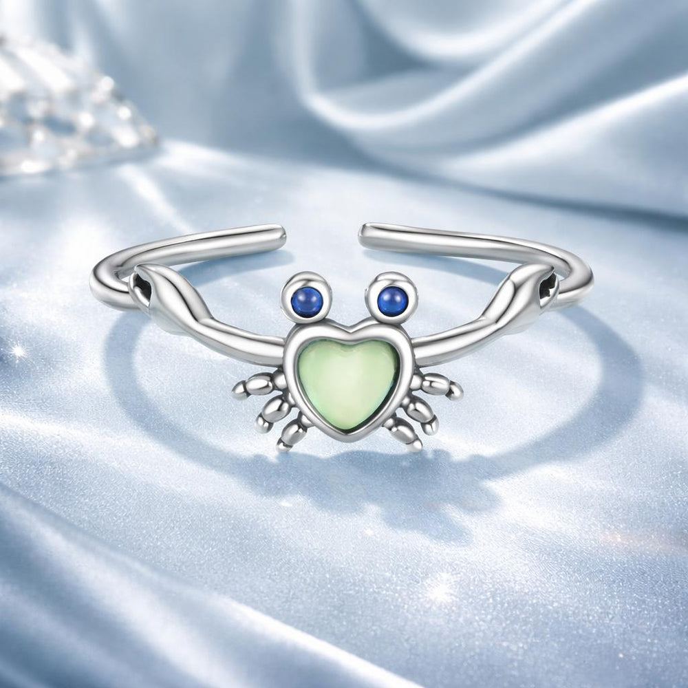 925 Sterling Silver Moonstone and Synthetic Spinel Ring for Women