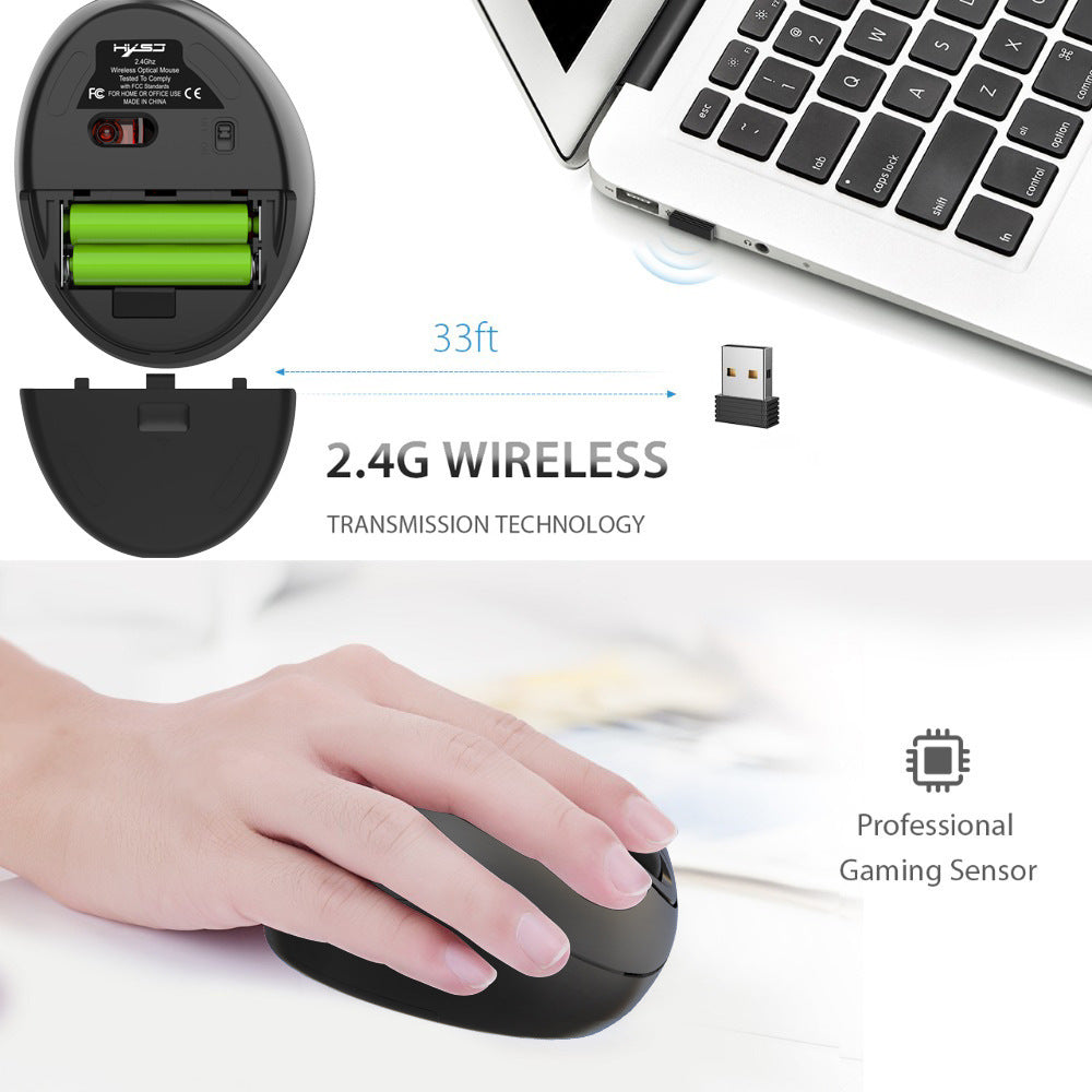 iTech ErgoMouse: Wireless Dome Mouse for Ultimate Comfort and Precision