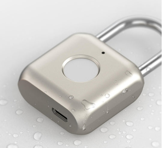 Mini Fingerprint Padlock - Sleek Design