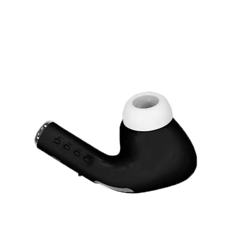 Oversized Giant Apple AirPod Pro Speaker - Bluetooth Wireless, FM Radio, USB Drive, and Mini SD Card Slot