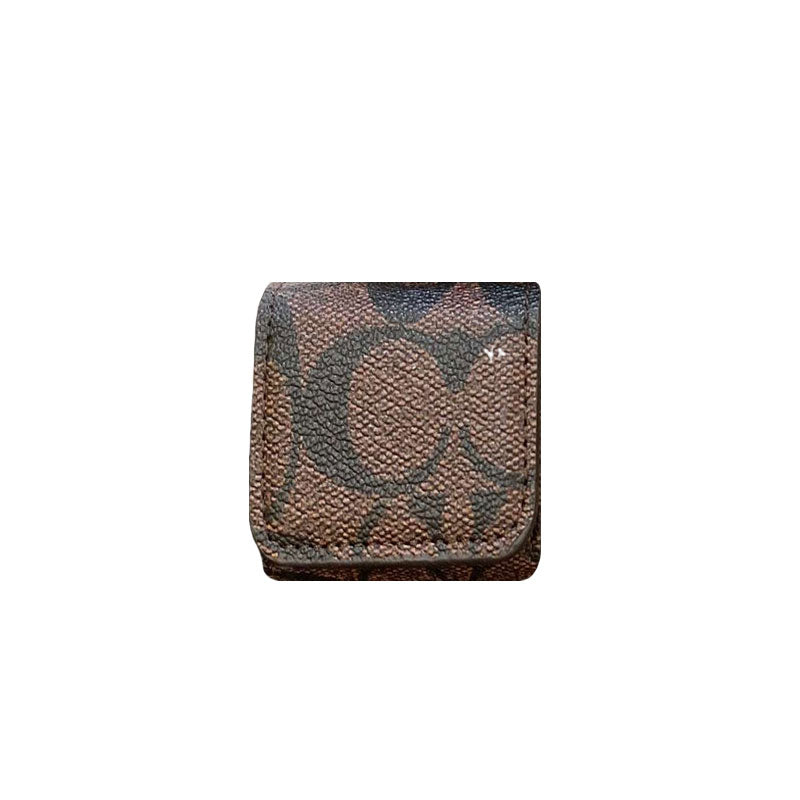 Estuches de lujo Coach para AirPods de 3.ª generación Café-YH240425