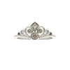 Genuine .17ct Diamond Ring Sterling Silver