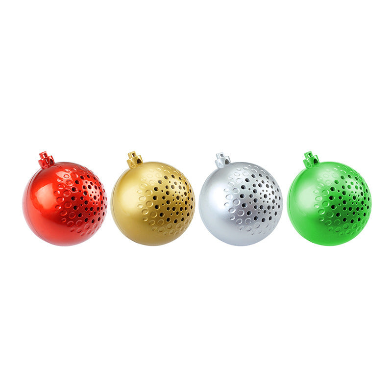 HarmonyGlow: Christmas Ball Ornament - Wireless Bluetooth Speaker