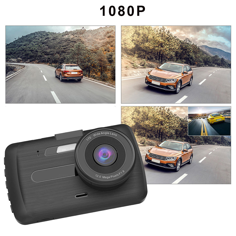 1080P dual lens driving recorder