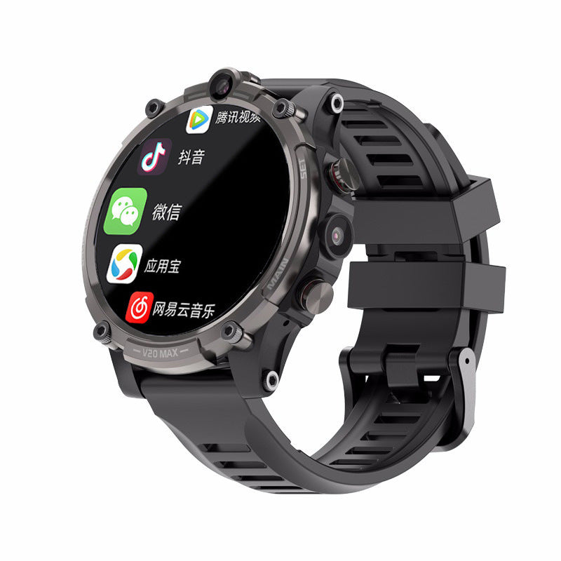 Smart Phone Watch 4G Full Netcom Video Waterproof Dual Camera Heart Rate Adult