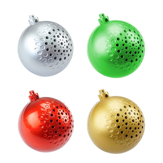 HarmonyGlow: Christmas Ball Ornament - Wireless Bluetooth Speaker