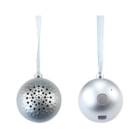 HarmonyGlow: Christmas Ball Ornament - Wireless Bluetooth Speaker