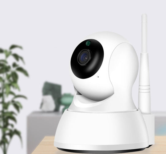 Smart Wi-Fi Surveillance Camera - Infrared Night Vision - Built-in Speaker / Mic