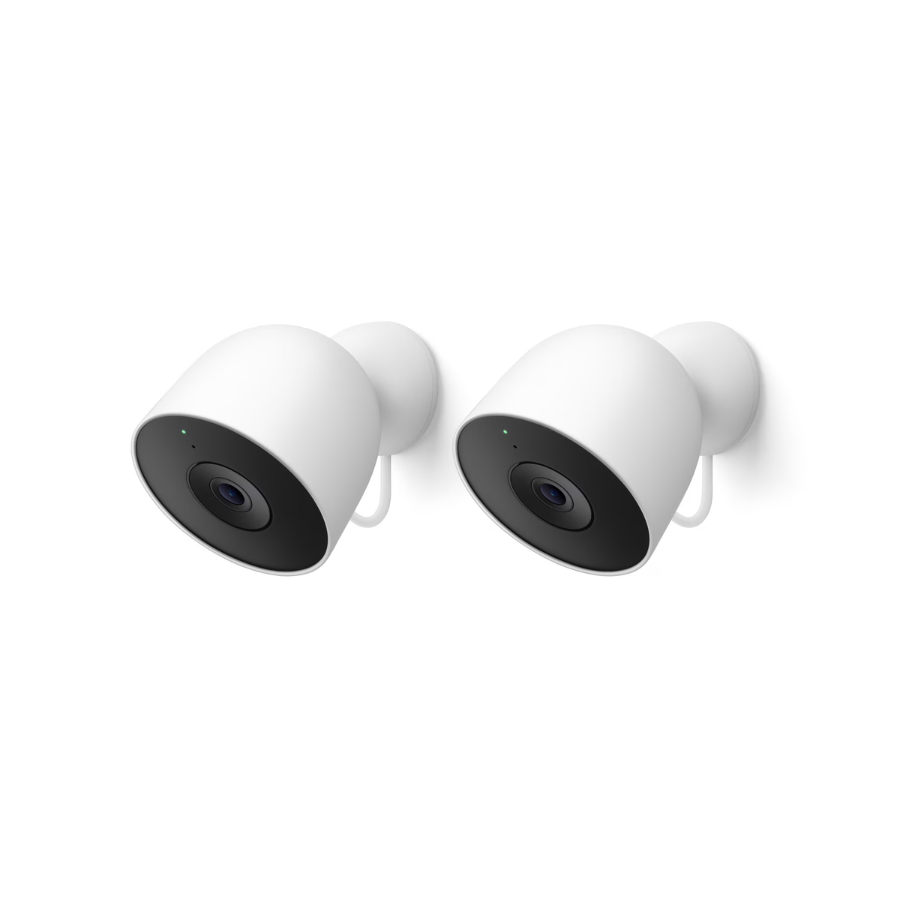 Cámara de seguridad cableada Google Nest Cam Outdoor de 2.ª generación con video 2K (NUEVO)