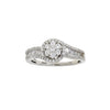 Genuine .50ct Diamond Eng Only 10KT White Gold