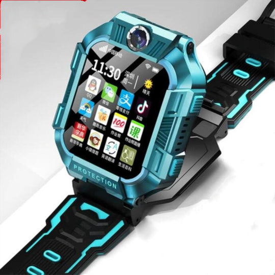 Kid's Phone Watch 5G Smart Waterproof GPS Dual Cameras Rotating Body Children's Watch