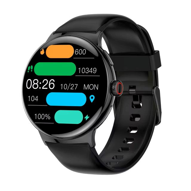 Reloj inteligente Pixels Watch 3 de 45 mm: elegante caja redonda de aluminio con correas de silicona