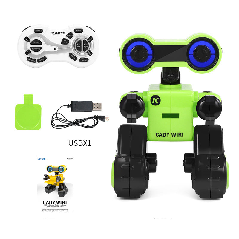 JJR/C Cady Wiri - Children's Talking Remote Control Robot with Programmable Moves