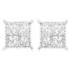 Sterling Silver 3/4 cttw Composite Diamond Stud Earrings (I-J, I2-I3)