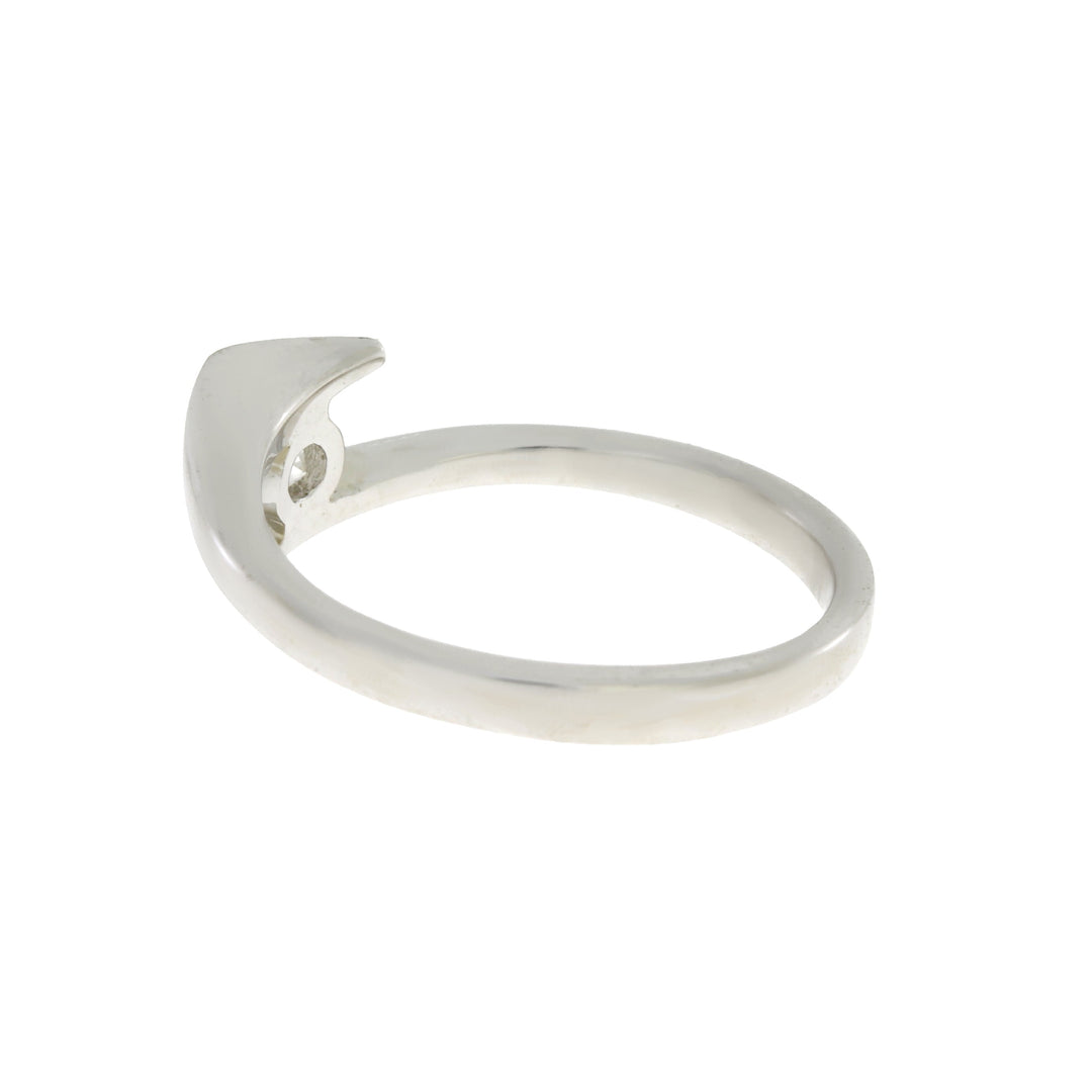 Genuine Cubic Zirconium  Sterling Silver