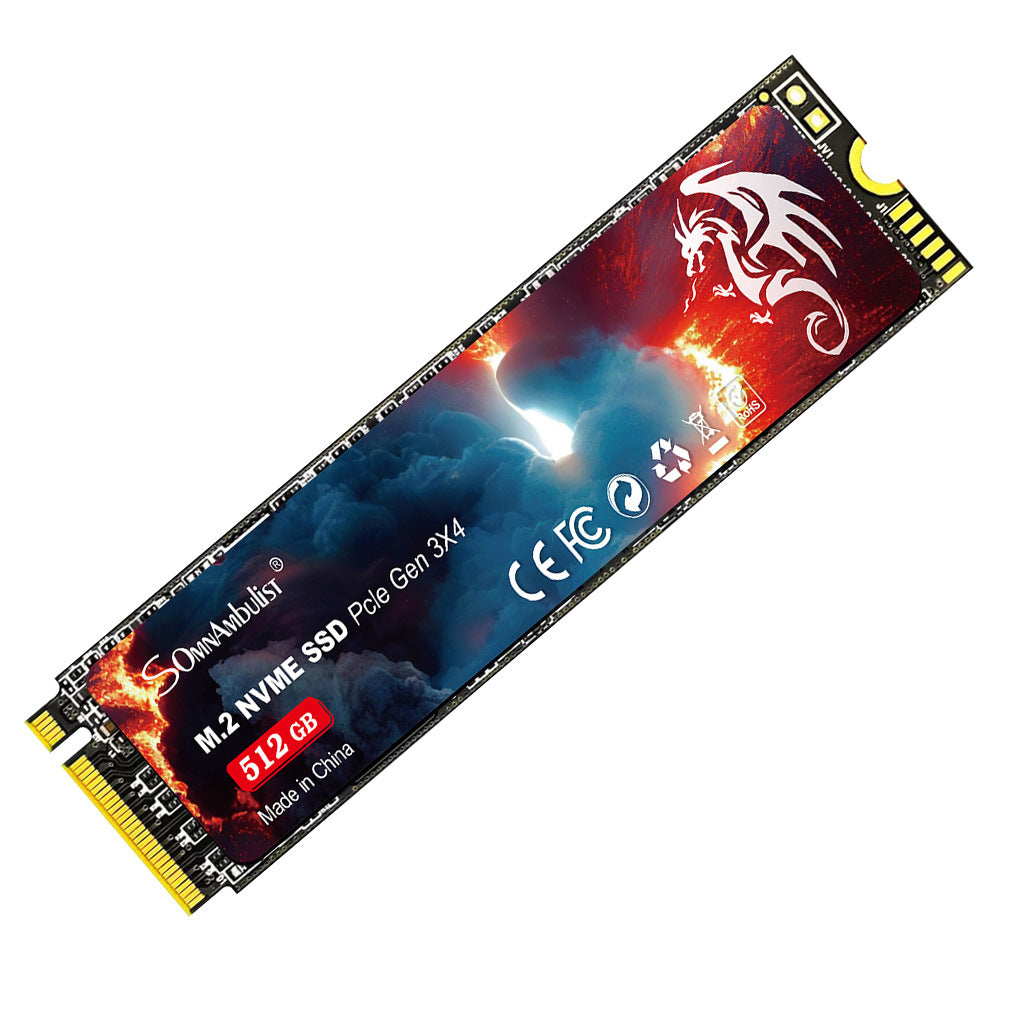 SSD M.2 NVMe SomnAmbulist PCIe Gen 3x4 de 2 TB | Almacenamiento de alta velocidad para portátiles y ordenadores de sobremesa
