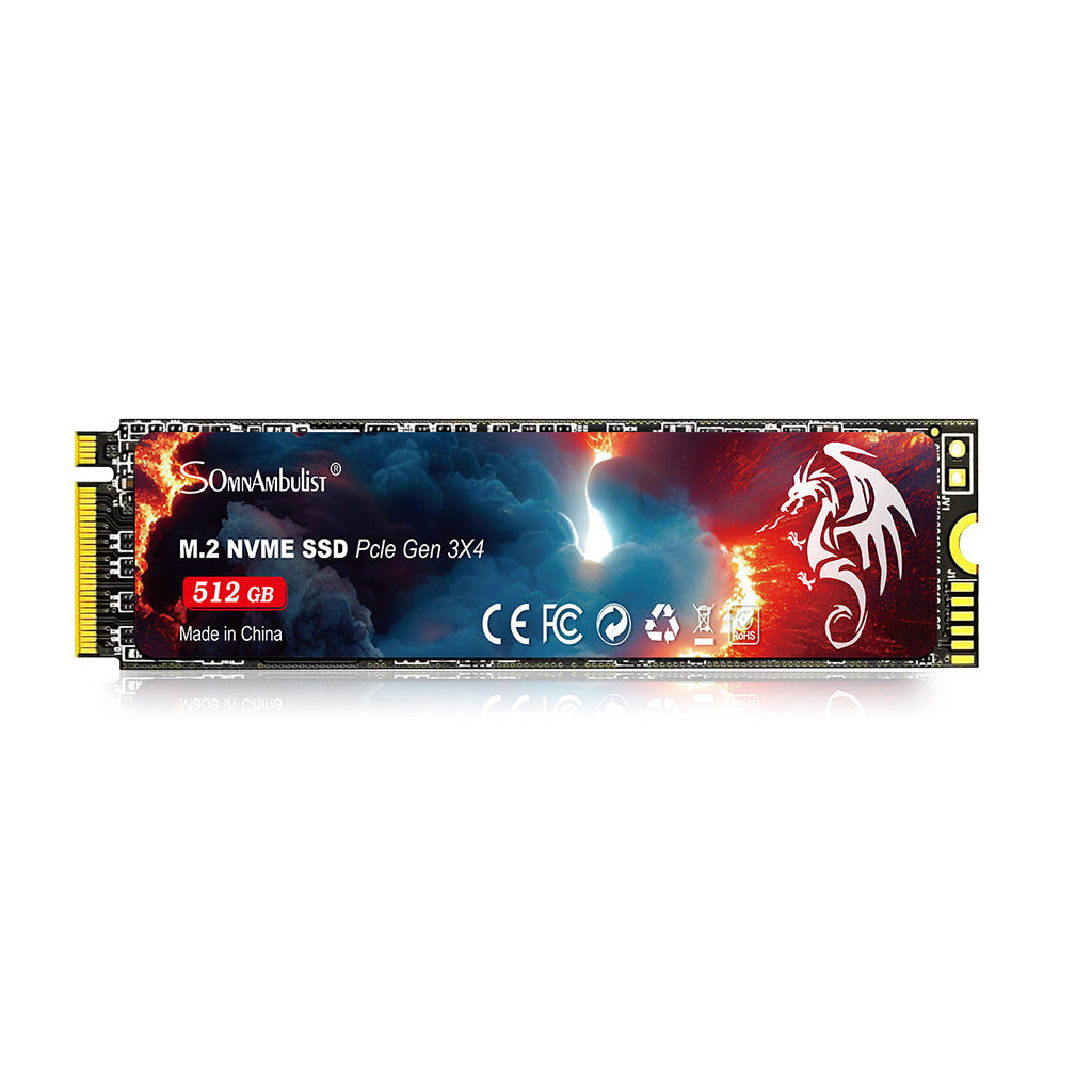 SomnAmbulist M.2 NVMe SSD PCIe Gen 3x4 2 ТБ | Высокоскоростное хранилище для ноутбуков и настольных компьютеров