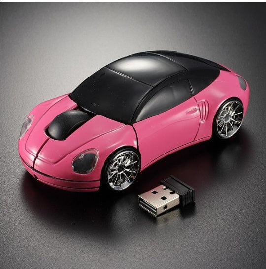 Porsche Car Shape Wireless PC Mouse - 2.4GHz Bluetooth - Ultra-Low Power Consumption