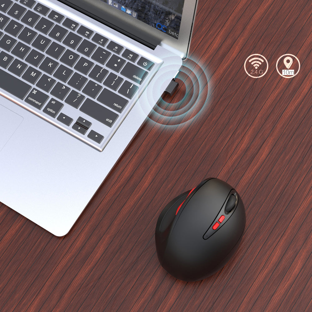 iTech ErgoMouse: Wireless Dome Mouse for Ultimate Comfort and Precision