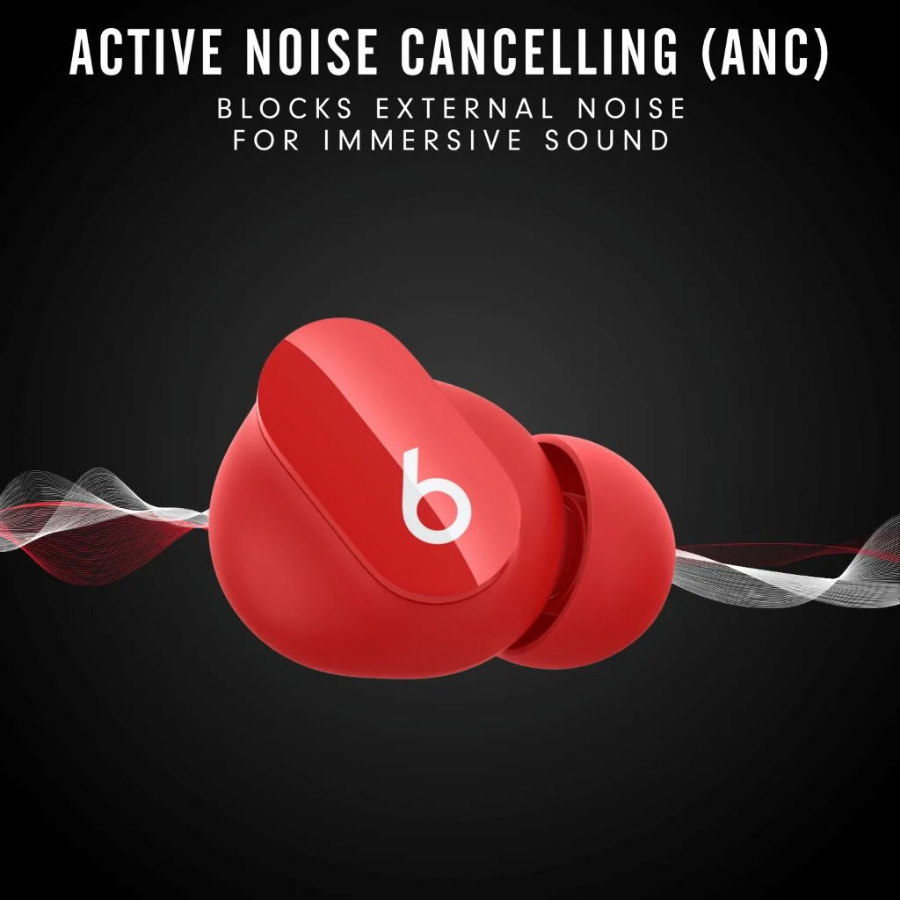 Beats Studio Buds Wireless Bluetooth Earbud Headphones Red (NEW)
