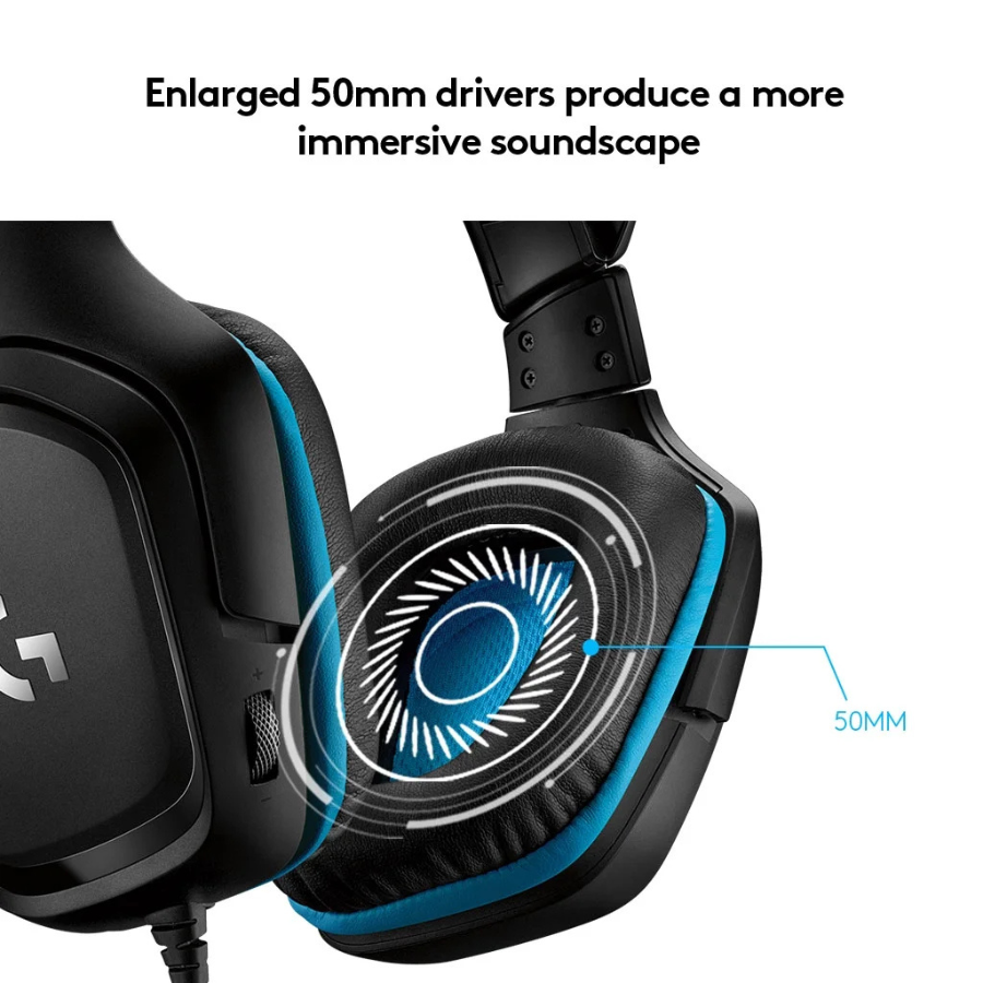 Auriculares para juegos con cable Logitech G432 negros (NUEVOS)