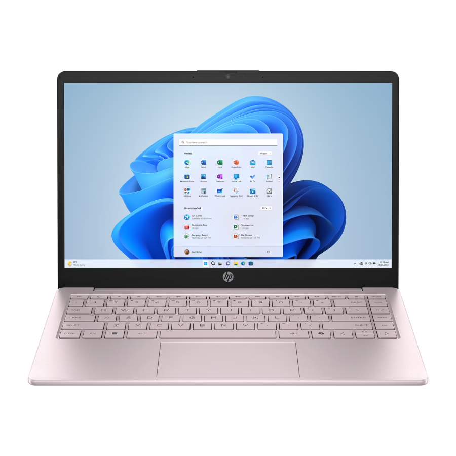 HP 14 inch HD Windows Laptop Intel Processor N150 128GB/4GB RAM (NEW)