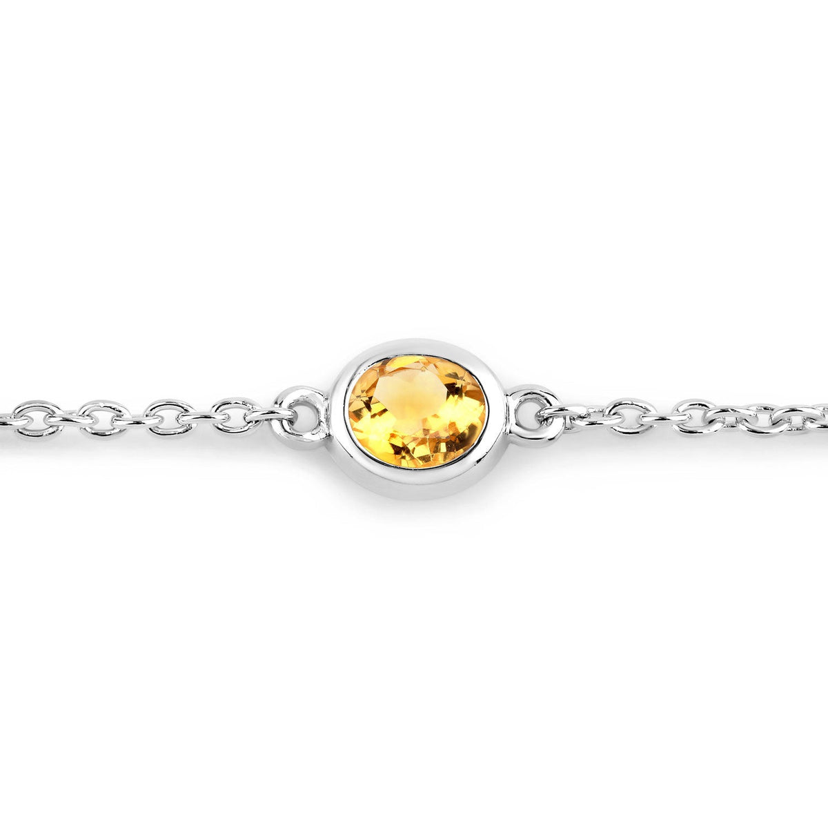 Pulsera de Plata de Ley 925 con Piedras Múltiples Genuinas de 1.83 Quilates