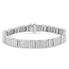 14K White Gold 7.0 Cttw Princess Cut Diamond 7