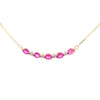 .73ct Ruby Diamond Fashion Pendants 10KT Yellow Gold
