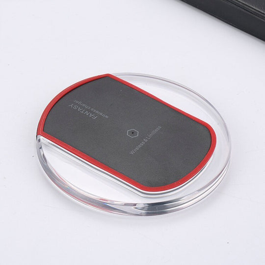 Universal QI Wireless Charger Pad - Stylish Modern Design with Fast Charging