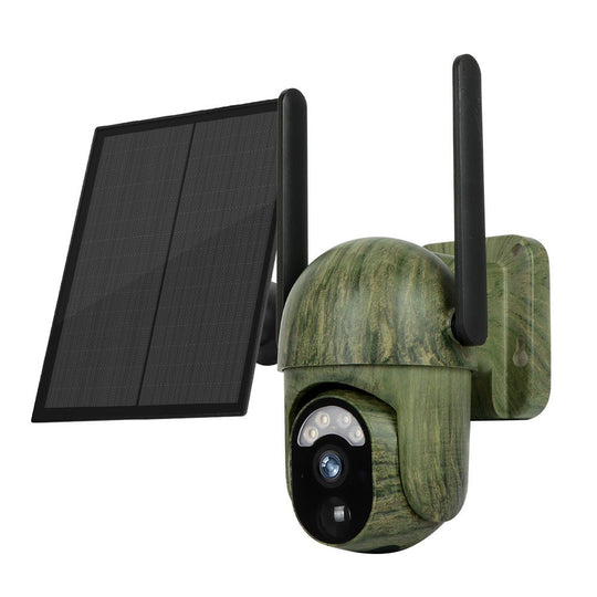 4G Wireless HD Trail Cam Solar Charged - Battery Powered with Full-Color Night Vision