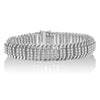14K White Gold 5.0 Cttw Round Brilliant Cut Diamond 7