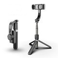 3-in-1 Phone Camera Stabilizer Gimbal - Selfie Stick - Built-in Tripod with Fill Light