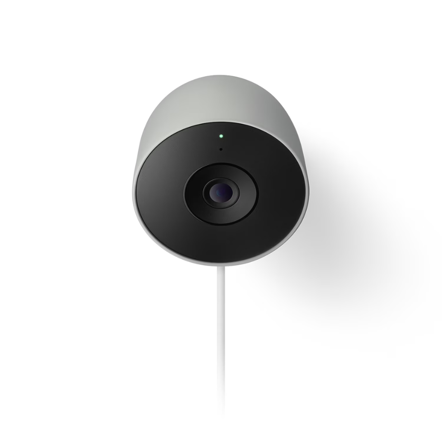 Cámara de seguridad cableada Google Nest Cam Outdoor de 2.ª generación con video 2K (NUEVO)