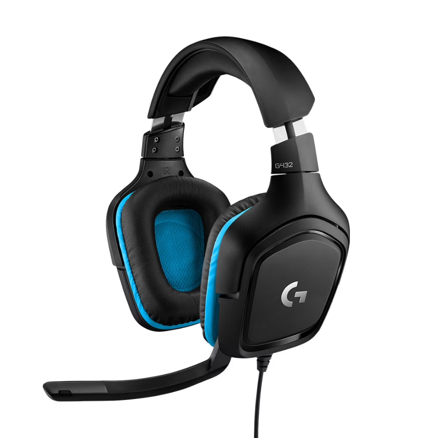 Auriculares para juegos con cable Logitech G432 negros (NUEVOS)