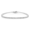 14K White Gold 5.00 Cttw Prong Set Lab Grown Round Diamond Classic Tennis Bracelet (F-G Color, VS2-SI1 Clarity) - 7.25