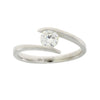 Genuine Cubic Zirconium  Sterling Silver