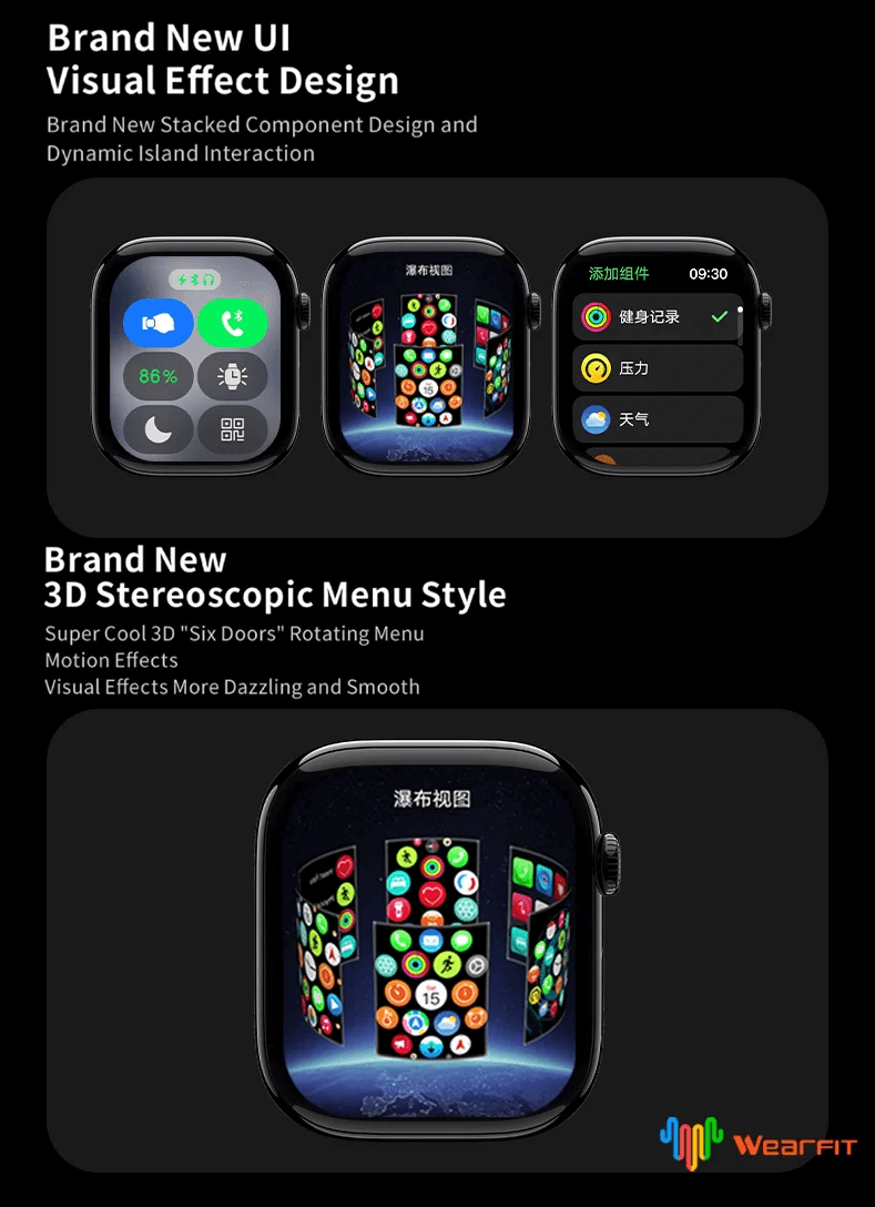 iTech Watch Serie 10 de 46 mm y Serie 9 de 45 mm 