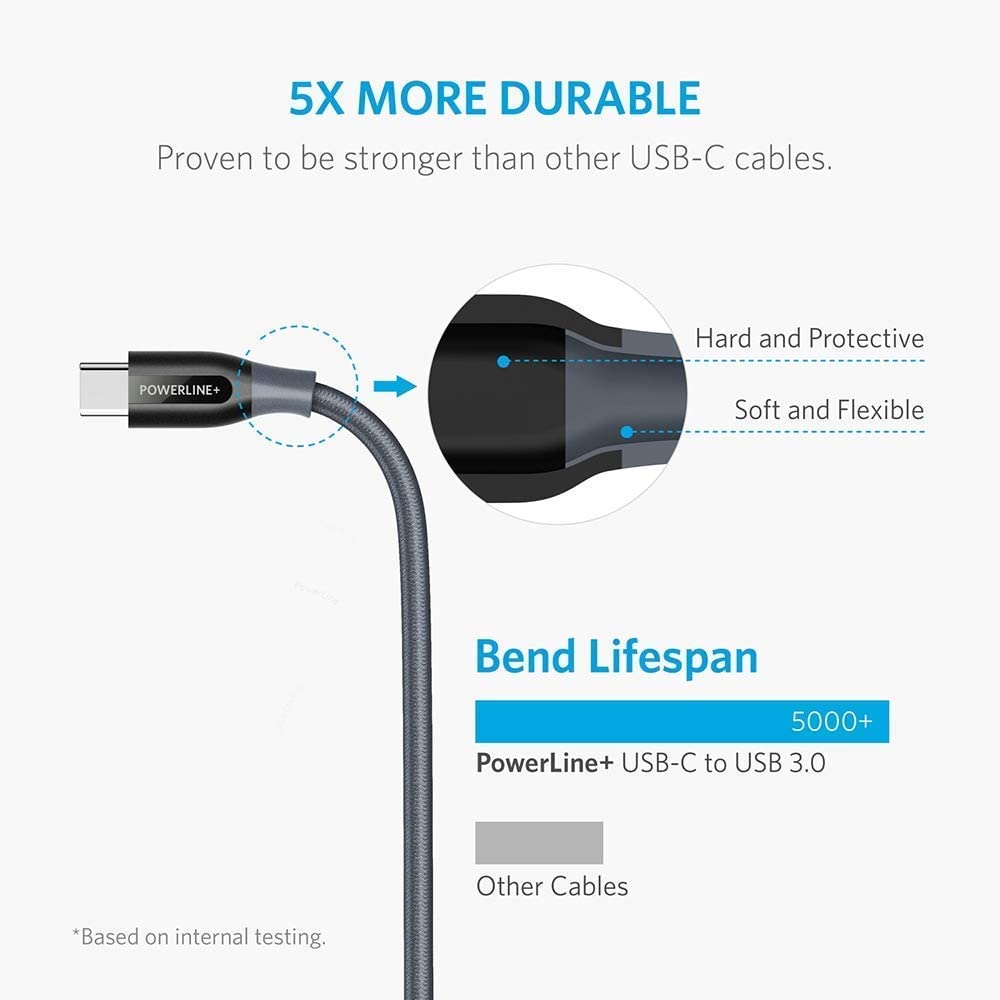 Anker <b>Powerline+</b> кабель USB C на USB 3.0 (0,9 м, 1,8 м)