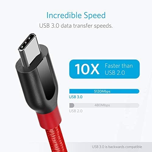 Anker <b>Powerline+</b> кабель USB C на USB 3.0 (0,9 м, 1,8 м)