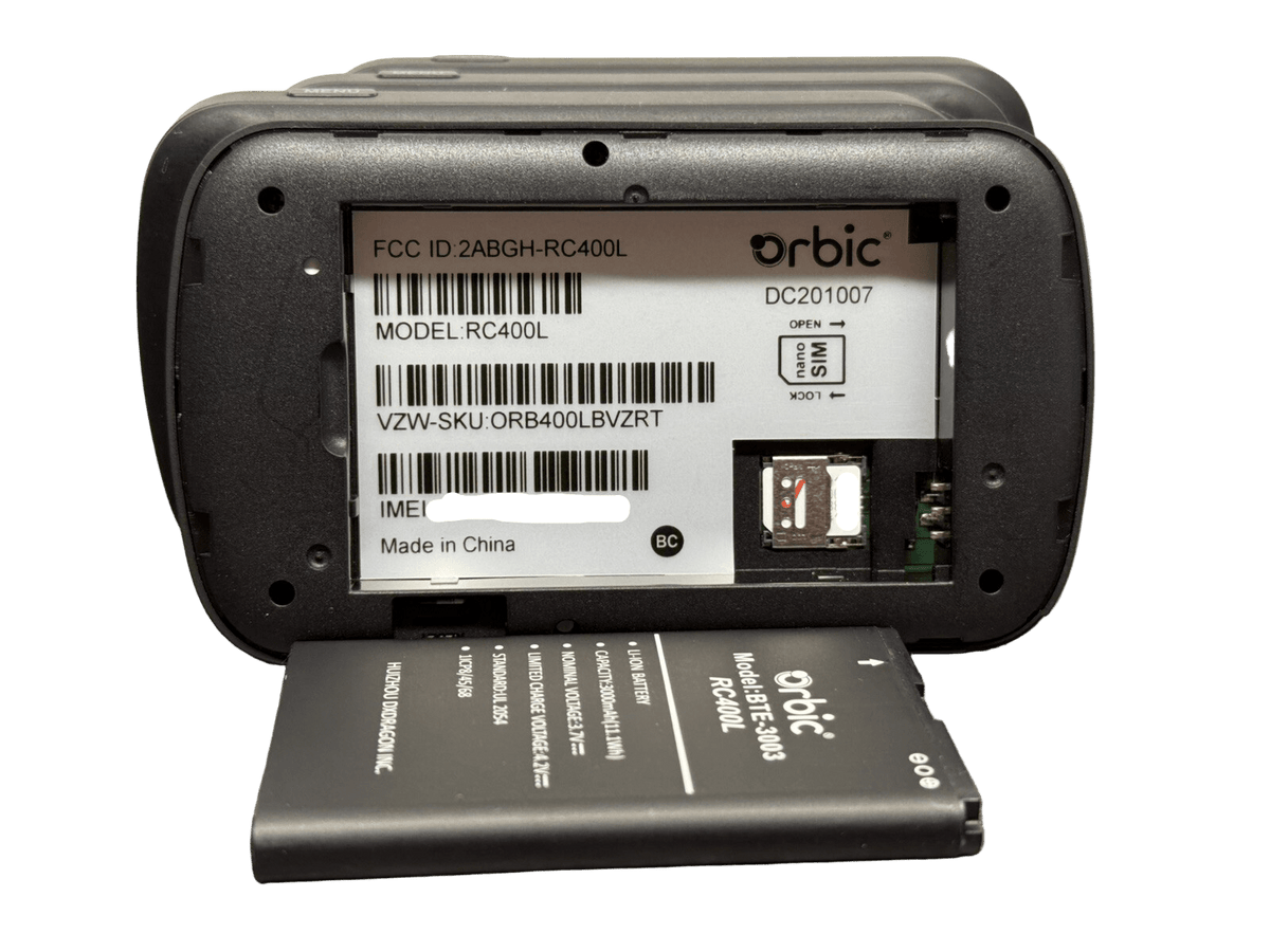 Open Box - RayHunter IMSI Catcher / Stingray Detector – Orbic RC400L Mobile Hotspot Professionally Installed • Updated • Fully Tested
